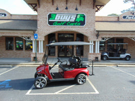 2022 CHERRY RED METALLIC NAVITAS - 3 Guys Golf Carts