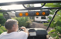 ECOXGEAR SoundExtreme SE26 Amplified Powersports Bluetooth 8 Speaker Soundbar - 3 Guys Golf Carts