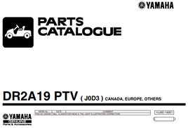 YAMAHA GAS GOLF CART PARTS MANUAL (J0D) 3 - 3 Guys Golf Carts