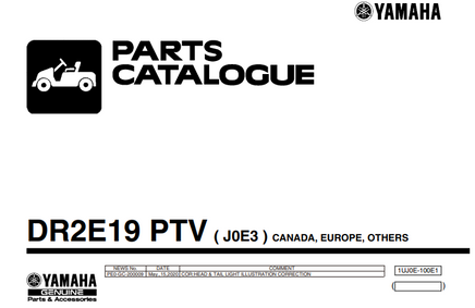 YAMAHA ELECTRIC GOLF CART PARTS MANUAL (JOE) 3 - 3 Guys Golf Carts