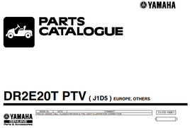 YAMAHA ELECTRIC GOLF CART PARTS MANUAL (J1D) 5 - 3 Guys Golf Carts