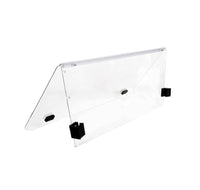 Clear, Fold-Down Windshield for Club Car DS Golf Carts 2000-up (Tapered) - 3 Guys Golf Carts