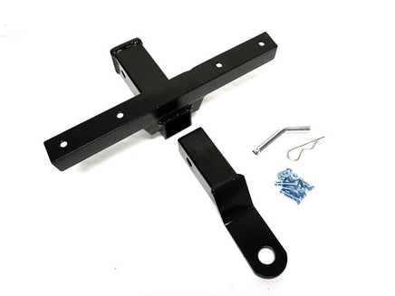 Black Steel Trailer Hitch for Yamaha G14-G22 Golf Carts - 3 Guys Golf Carts