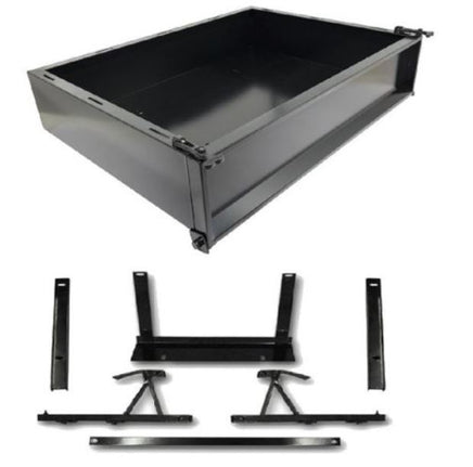 Rear Cargo Storage Box for Yamaha Drive Golf Carts - 3 Guys Golf Carts