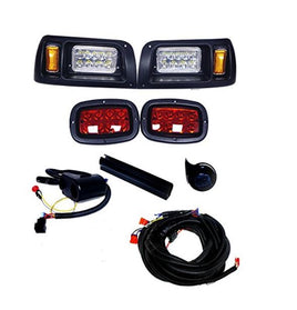 Deluxe LED Light Kit (wrap around) for Club Car DS Golf Carts 1993+ - 3 Guys Golf Carts