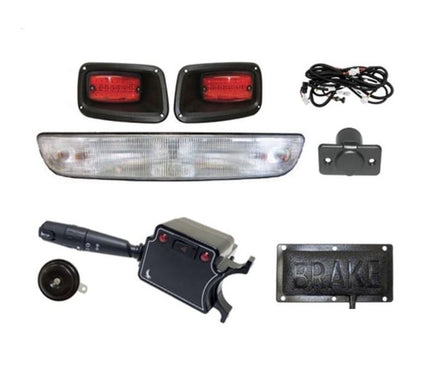 Deluxe Street Package Light Bar Kit for EZGO TXT Golf Carts (1996-2013) - 3 Guys Golf Carts