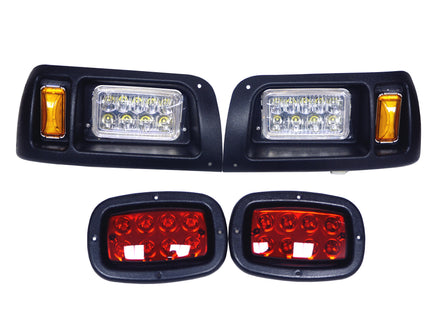 Deluxe LED Light Kit (wrap around) for Club Car DS Golf Carts 1993+ - 3 Guys Golf Carts