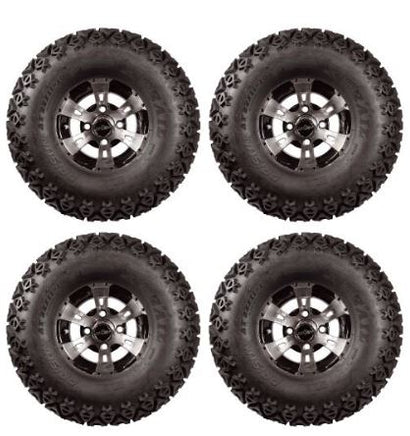 Lift Kit Combo for Yamaha Drive G29 Golf Carts with 10" Colossus Wheels & Tires - 3 Guys Golf Carts