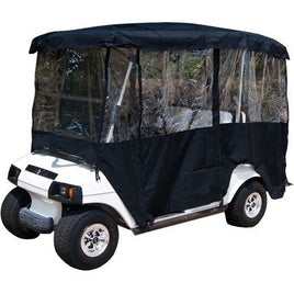 Universal 4 Passenger Black Enclosure for Golf Carts with 80"  Top - 3 Guys Golf Carts
