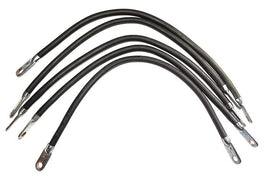 Golf Cart 16" Battery Cable Set (5) - Club Car DS 1995+ - 3 Guys Golf Carts