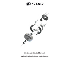2023 STAR EV HYDRAULIC BRAKE PARTS MANUAL - 3 Guys Golf Carts