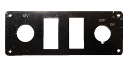 Golf Cart Instrument Panel Plate- Key Switch Plate - 3 Guys Golf Carts