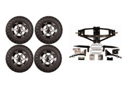Lift Kit Combo with 12" Colossus for Club Car Precedent Golf Carts 2004+ - 3 Guys Golf Carts