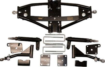 Lift Kit Combo with 12" Flash Wheels for Club Car Precedent Golf Carts 2004+ - 3 Guys Golf Carts