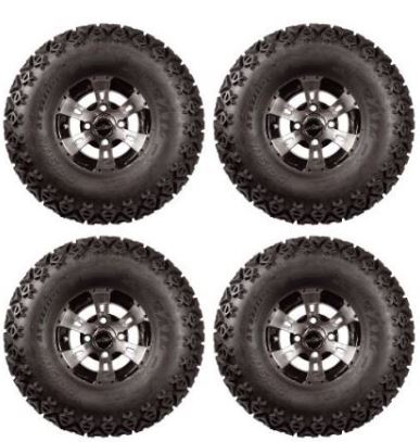 Lift Kit- Heavy Duty Combo for Yamaha Drive/G29 Golf Carts with 10" Colossus Wheels - 3 Guys Golf Carts