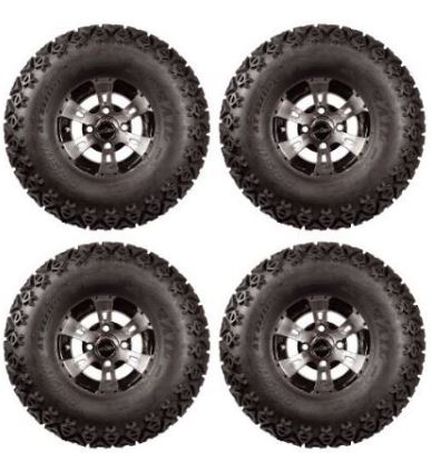Lift Kit- Heavy Duty Combo for Yamaha Drive/G29 Golf Carts with 10" Colossus Wheels - 3 Guys Golf Carts