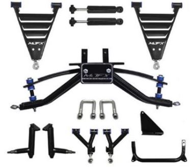 Heavy Duty Lift Kit Combo with 12" Colossus for Yamaha Drive/G29 Golf Carts - 3 Guys Golf Carts