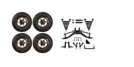 Heavy Duty Lift Kit Combo with 12" Flash Wheels for Yamaha Drive/G29 Golf Carts - 3 Guys Golf Carts