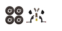 Lift Kit Combo with 12" Flash Wheels & Tires for STAR Golf Carts 2005+ - 3 Guys Golf Carts