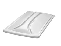 80" WHITE Extended Roof Kit for Club Car DS Golf Carts 1976-1999 - 3 Guys Golf Carts