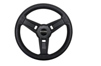 Black & Carbon Fiber Steering Wheel for Yamaha G16- Drive II Golf Carts - 3 Guys Golf Carts