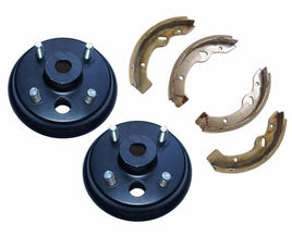 Brake Pads & Drums Set for EZGO TXT electric & 2-cycle Gas Golf Carts 1997 & Up - 3 Guys Golf Carts