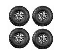Set of Wolverine 10" Golf Cart Wheels & All Terrain Tires- 22x11-10 - 3 Guys Golf Carts