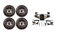 Lift Kit Combo with 10" Colossus for Club Car DS Golf Carts 1984 to 2003 - 3 Guys Golf Carts