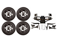 Lift Kit Combo with 12" Colossus for Club Car DS Golf Carts 1984-2003 - 3 Guys Golf Carts