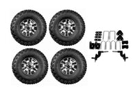 5" Deluxe Lift Kit Combo for EZGO RXV Golf Carts 2008-2013.5 with 10" Wolverine - 3 Guys Golf Carts