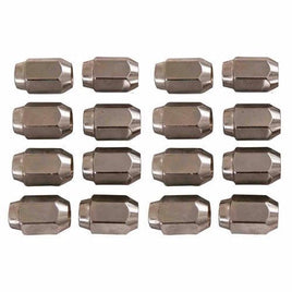 Chrome Metric Lug Nut Set (16) for Star and Yamaha Golf Carts - 3 Guys Golf Carts