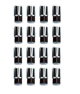 Chrome Long Lug Nut Set (16) for EZGO and Club Car Golf Carts - 3 Guys Golf Carts