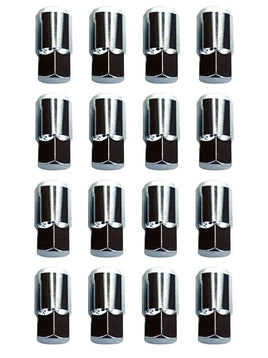 Chrome Lug Nut Set- Metric, Long for STAR and Yamaha Golf Carts - 3 Guys Golf Carts