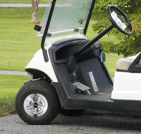 Set (4) 8" SS Chrome Wheel Covers for EZGO, Club Car and Yamaha Golf Carts - 3 Guys Golf Carts