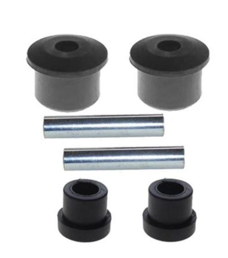 Heavy Duty Dual Action Rear  2-Leaf  Leaf Springs Set With Bushing Kit U Bolts Nuts Fits Rxv Golf Cart 2008 Up 2 Pack