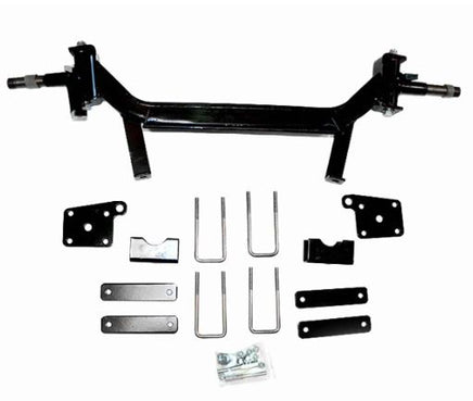 5" Lift Kit Combo for EZGO TXT Electric Golf Carts 2002-2010 with 10" Wolverine - 3 Guys Golf Carts