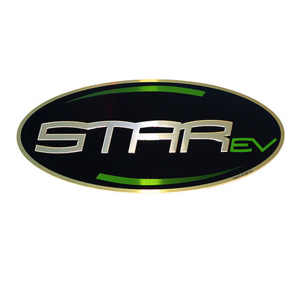 Front Oval Hood Emblem for STAR Golf Cart - 3 Guys Golf Carts