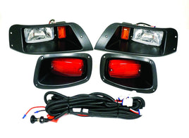 Basic Light Kit with LED Tail Lights for EZGO TXT Golf Carts 1996-2013 - 3 Guys Golf Carts