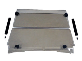 EZGO TXT Tinted Folding Golf Cart Windshield 1994-2013 - 3 Guys Golf Carts