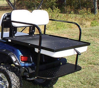 Rear Seat Kit- White for EZGO TXT Golf Carts 1995+ - 3 Guys Golf Carts