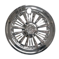 10" Chrome Wheel Cover Set for Club Car, EZGO & Yamaha Golf Carts - 3 Guys Golf Carts