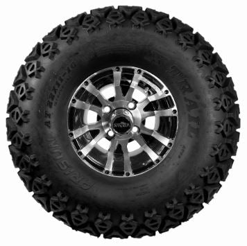 Lift Kit Combo with 10" Wolverine Wheels for Yamaha Drive G29 Golf Carts - 3 Guys Golf Carts