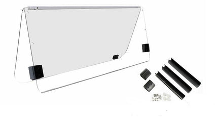 Clear, Fold-Down Windshield for Yamaha G22 Golf Carts Only 2003-2006 - 3 Guys Golf Carts